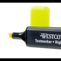 WESTCOTT Textmarker gelb, 1 St.