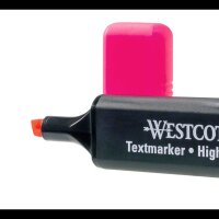 WESTCOTT Textmarker pink, 1 St.
