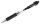 WESTCOTT Gelschreiber transparent/schwarz 0,4 mm, Schreibfarbe: schwarz, 1 St.