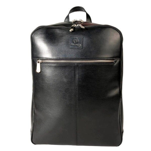 Exacompta Laptop-Rucksack Exactive Leder schwarz