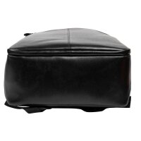Exacompta Laptop-Rucksack Exactive Leder schwarz