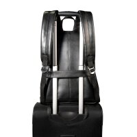 Exacompta Laptop-Rucksack Exactive Leder schwarz
