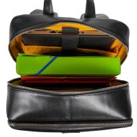Exacompta Laptop-Rucksack Exactive Leder schwarz