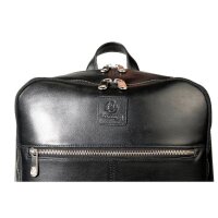Exacompta Laptop-Rucksack Exactive Leder schwarz