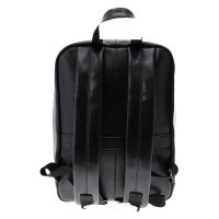 Exacompta Laptop-Rucksack Exactive Leder schwarz