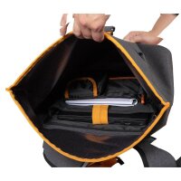 Exacompta Rucksack Exactive Young Kunstfaser grau  ( 17834E )