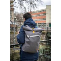Exacompta Rucksack Exactive Young Kunstfaser grau  ( 17834E )