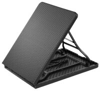 Garden Pleasure Gartentisch Ventana schwarz rechteckig 180,0 x 75,0 x 72,0 cm