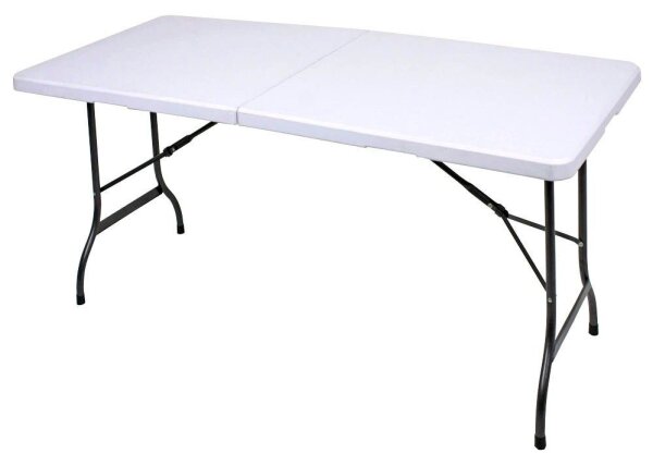 Garden Pleasure Gartentisch Mufaro weiß rechteckig 180,0 x 75,0 x 74,0 cm