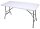 Garden Pleasure Gartentisch Mufaro weiß rechteckig 180,0 x 75,0 x 74,0 cm