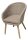 Garden Pleasure Gartenstühle mit Armlehnen Visalia beige, 4 St.