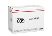 Canon 039 BK  schwarz Toner