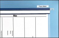 DURABLE Personalhefter Kunststoff blau DIN A4 5x...