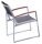 Garden Pleasure Sitzgruppe Ava, silber Kunststoff, Metall, 5-teilig