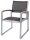 Garden Pleasure Sitzgruppe Ava, silber Kunststoff, Metall, 5-teilig