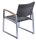 Garden Pleasure Sitzgruppe Ava, silber Kunststoff, Metall, 5-teilig