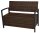 Garden Pleasure Gartenbank Ferrara 970304 coffee Kunststoff 117,0 cm