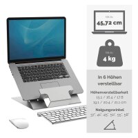 Fellowes Laptop-Ständer Hylyft silber