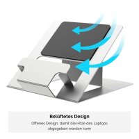Fellowes Laptop-Ständer Hylyft silber