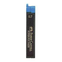 FABER-CASTELL SUPER-POLYMER Feinminen-Bleistiftminen schwarz HB 0,7 mm, 12 St.