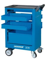 GEDORE 1578 Werkstattwagen blau 6 Schubladen