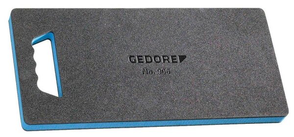 GEDORE Kniekissen 906 grau, blau 210,0 x 450,0 mm, 1 St.