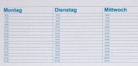 RNK-Verlag Schreibtischunterlage Office - 2024/2025/2026 weiß Papier 48,0 x 33,0 cm, 30 Blatt