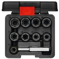 GEDOREred Schraubenausdreher-Set 3300034 10-tlg.