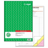 SIGEL Lieferschein mit Empfangsschein Formularbuch SD016,...
