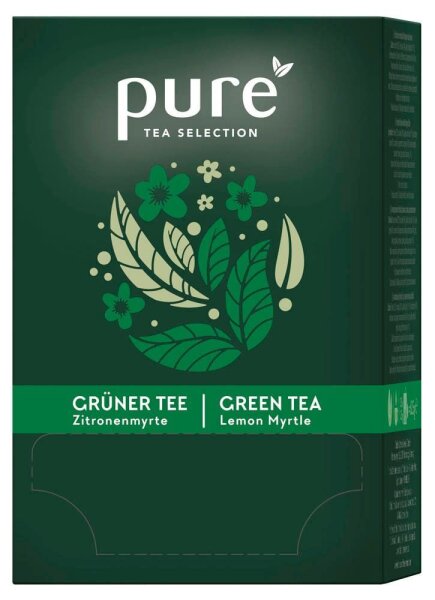pure GRÜNER TEE Zitronenmyrte Tee 25 Portionen