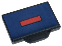 trodat Ersatzstempelkissen 6/56/2 blau/rot 5,6 x 3,3 cm,...