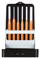 GEDOREred R90200106 Splinttreiber-Set flach 6-teilig