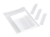 styro Beschriftungsschilder mit Clip transparent, 10 St.