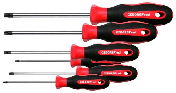GEDOREred Schraubenausdreher-Set R38402006 3301272 6-teilig