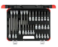 GEDOREred R68003032 Steckschlüsseleinsatz-Set 32-tlg.
