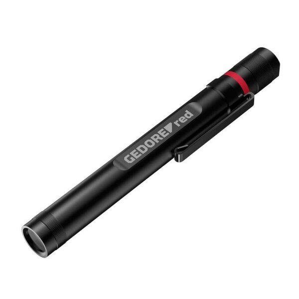 GEDOREred R95300139 LED Taschenlampe schwarz 13,9 cm, 1 St.