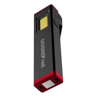 GEDOREred R95700089 LED Handleuchte schwarz 8,9 cm, 600 mAh, 1 St.