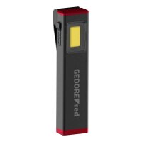 GEDOREred R95700089 LED Handleuchte schwarz 8,9 cm, 600 mAh, 1 St.