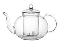 bredemeijer Teekanne Verona transparent, schwarz, 1 St.