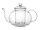 bredemeijer Teekanne Verona transparent, schwarz, 1 St.