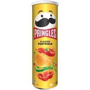 Pringles Classic Paprika Chips 165,0 g, 1 St.