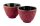 bredemeijer Tee-Set Shanghai rot 0,6 l 4-tlg., 1 Set
