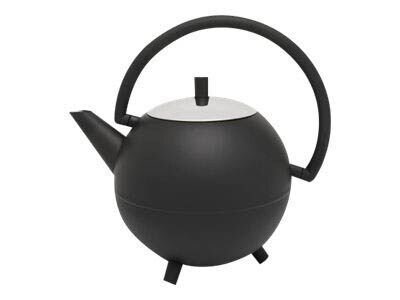 bredemeijer Teekanne Saturn schwarz, silber 1,2 l, 1 St.