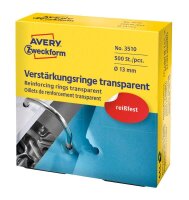 AVERY Zweckform Lochverstärker transparent, 500 St.