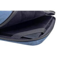 Exacompta Laptophülle Business Kunstfaser blau bis 35,6 cm (14 Zoll)