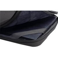 Exacompta Laptophülle Business Kunstfaser schwarz bis 35,6 cm (14 Zoll)  ( 17121E )