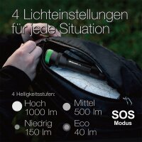 GP CR42 LED Taschenlampe schwarz, 1 St.