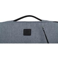 Exacompta Laptophülle Business Kunstfaser grau bis 40,6 cm (16 Zoll)
