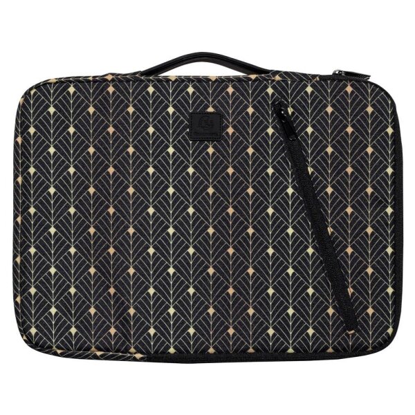 Exacompta Laptophülle Neo Deco Kunstfaser schwarz bis 40,6 cm (16 Zoll)  ( 17316E )