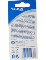WESTCOTT Cuttermesser-Klingen silber 19 mm, 3 St.